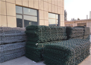 O PVC de Constructure revestiu a caixa de Gabion/cestas revestidas plásticas da rede de arame