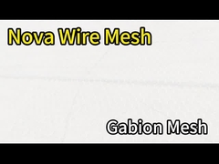 Gabiões galvanizados a quente para proteção duradoura