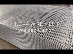 Gabião Soldado em Ligação de Zinco e Alumínio - 275 g/m2 Revestimento para resistência a condições meteorológicas extremas