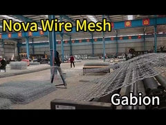 Malha de gabião de alta qualidade para proteção de encostas de rodovias e restauração ecológica, fabricada a partir de baixo teor de carboidratos