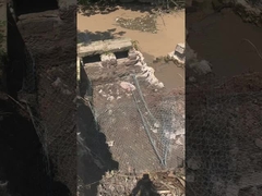 Gabião Tecido Multicamadas - Composto (Aço + Geotêxtil) para Estabilidade Aprimorada