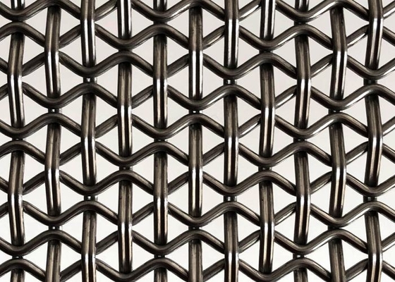 Antiguidade frisada paredes decorativas de bronze de Mesh For Buildings Facades And do fio de 4m x de 30m