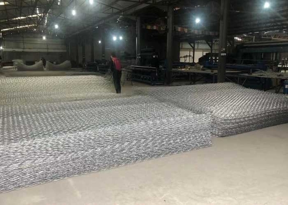 O Pvc revestiu Eco  Gabion Mattress Slope Protection amigável