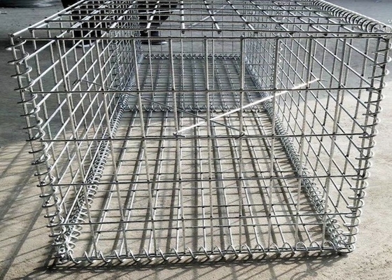 Caixa galvanizada resistente à corrosão de Gabion do dever alto para a decoração do jardim