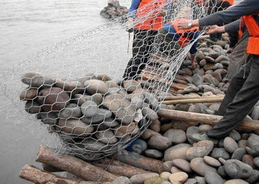 Gaiola 2,0 da malha de Gabion da segurança - o diâmetro de fio de 4,0 ímetros aplica-se à proteção da paredão