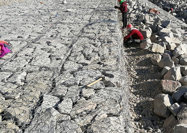 Rede de arame sextavada de Gabion, colchão de 60 * 80 ímetros Gabion para a proteção da erosão