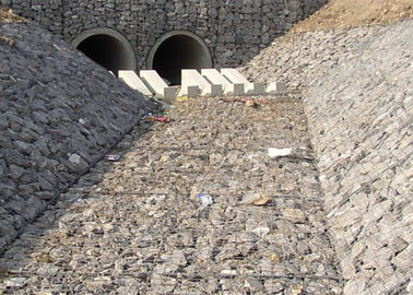 Colchão tecido de  Gabion/colchão de aço do rio para forros do canal