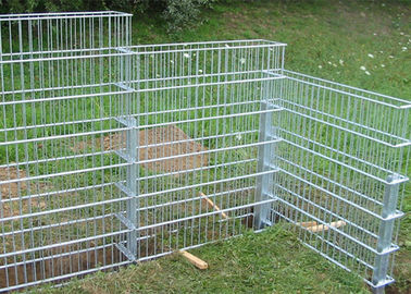 Galfan revestiu a resistência de corrosão de Gabions da malha soldada para a proteção de solo
