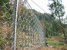 Sistema de estabilização mergulhado quente da inclinação do Weave liso da malha do anel do metal de Galvanizedsteel