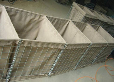 barreiras de 3mm Hesco/barreira militares Gabion Mesh Box areia de Hesco