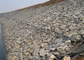 Cestas de gabião de malha de arame de 2,0 mm revestidas com zinco pesado proteção contra erosão do solo