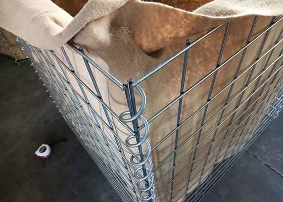 75x75mm 6.0mm Barreiras itares Defensivas Barreiras soldados cheias de areia controle de inundações fácil de instalar