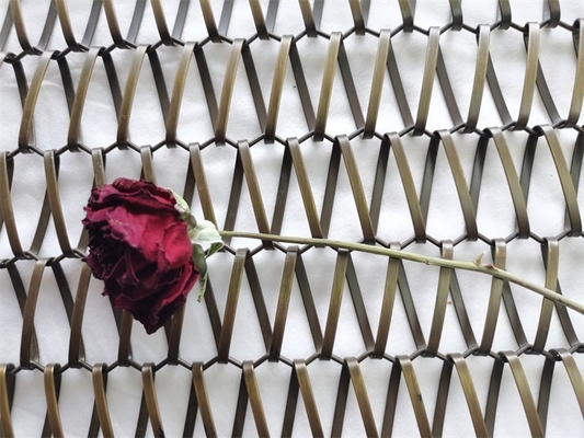 Alumínio Flexível Apertura Resistência à Corrosão Resistente Decorativa malha de arame
