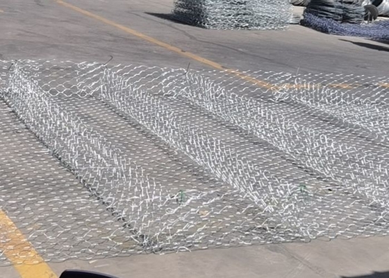 A rocha da paisagem de EN10223  Gabion Mattress ASTM975 prende o zinco pesado revestido
