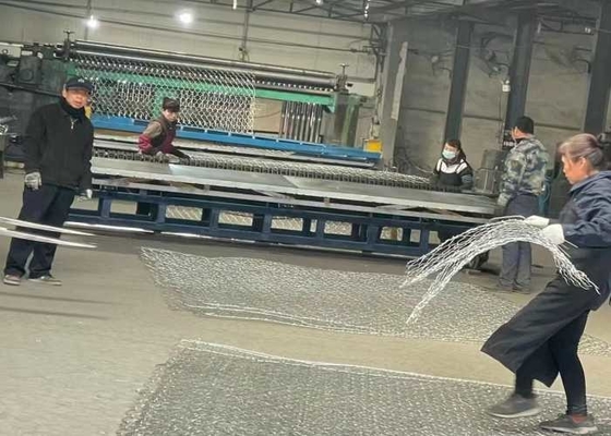 Matelas de gavião revestidas de PVC para estabilização do solo