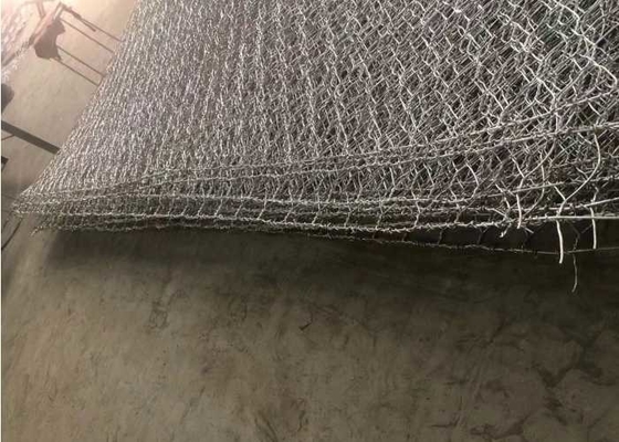 cestas revestidas/galvanizadas do Pvc de 2.8mm de Gabion oxidam resistência