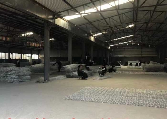 220-240g/M2 zincam revestiram o colchão de Gabion escuro - verde