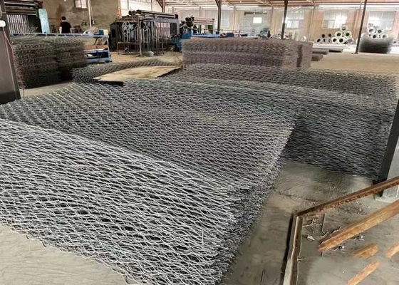 colchões galvanizados 4.0mm de Gabion 60x80mm Mesh Size