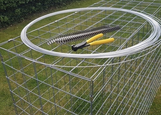 Mesh Gabions For Slope Protection soldado anti oxidação galvanizado