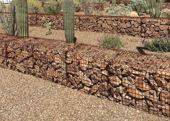As cestas amigáveis de Gabion da parede de retenção de Eco galvanizaram os painéis soldados do fio de aço