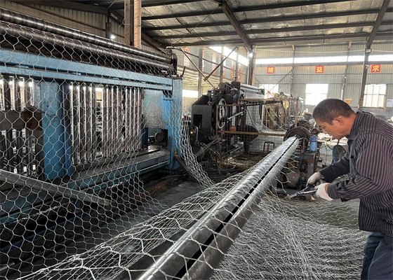 50mm X 50mm Gabion Wire Mesh Controle e Guia de Água ou Inundação