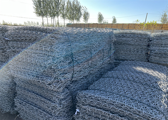 Matraços de gabião galvanizado de duração elevada e resistência à tração 380-550mpa