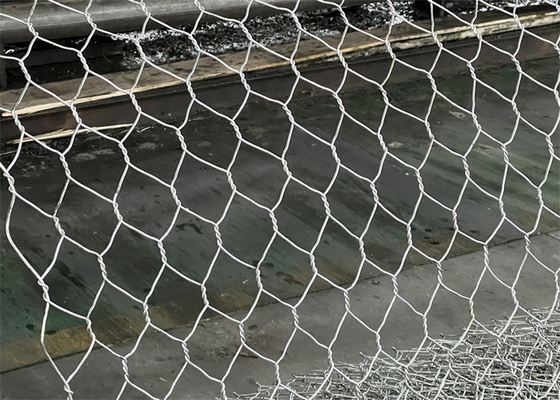 Caixas de gavião revestidas de aço galvanizado hexagonal com tamanhos de gaiola personalizáveis
