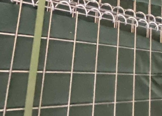 Barreira  itar Galvanizada A Quente Com Distância Espiral de 4 mm