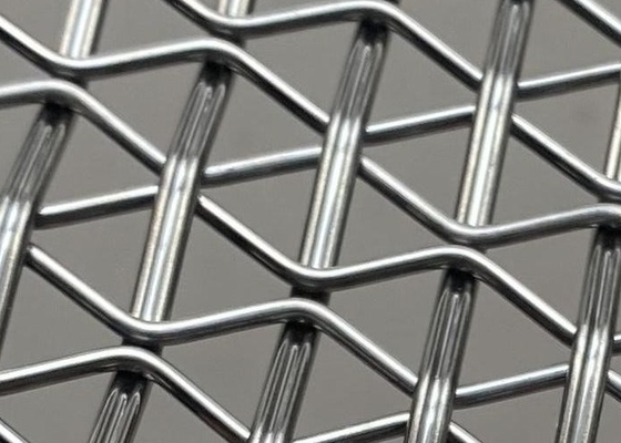 Redes de buracos triangulares para estilo de casa da moda Rede de arame triangular decorativa entrelaçada
