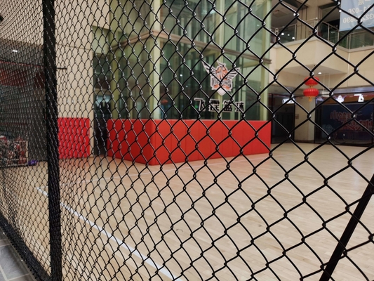 Rolo de aço carbono Romboide Chain Link Rede de vedação para residencial ou agrícola