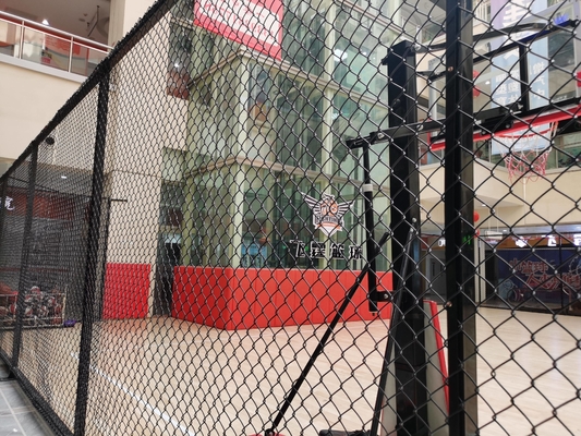 150 g/m2 Revestimento Romboide Chain Link Fence Mesh 3mm OD