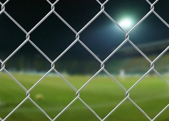 Retalho de vedação de ligação de cadeia resistente galvanizado revestido de PVC