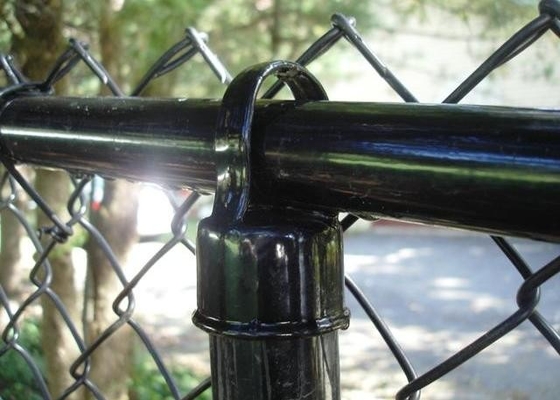 Rolo de aço carbono Romboide Chain Link Rede de vedação para residencial ou agrícola