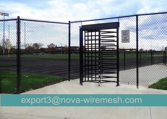 Rolo de aço carbono Romboide Chain Link Rede de vedação para residencial ou agrícola
