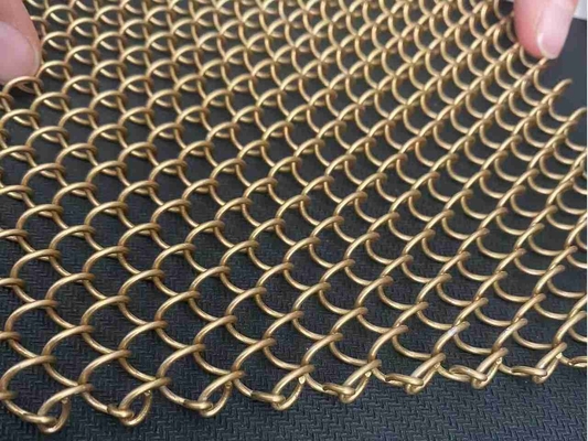 Tecto Devider Alumínio Chain Link Cortina 4mm 5mm 6mm Metal Decorativo