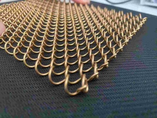 Tecto Devider Alumínio Chain Link Cortina 4mm 5mm 6mm Metal Decorativo