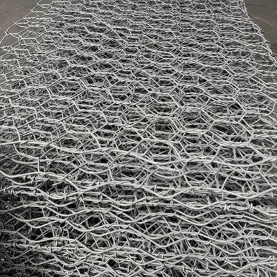 Cestos de gabião de aço galvanizado 1m x 1m x 1m para proteção costeira
