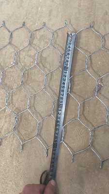 Galvanizado Hexagonal Gabion Mesh para estabilização de inclinação