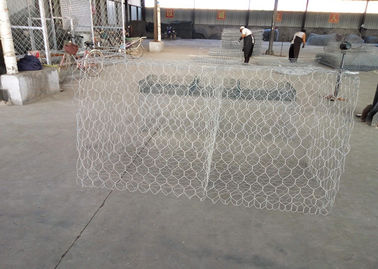 6*8, fio de metal 8*10,10*12 enchido pedra Gabion prendem para a proteção da erosão do solo ou do Riverbank