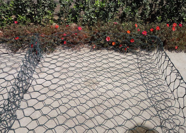 O baixo colchão de  Gabion do carbono galvanizou/Galfan/tratamento de superfície revestido PVC