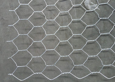 Cestas de gabião hexagonais galvanizadas para proteção de cursos fluviais e diques