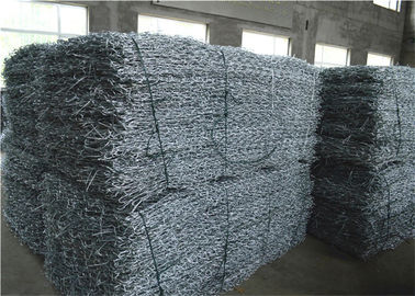 100 mmx120 mm Tamanho de malha Cestas de gabião revestidas com zinco para proteção da margem do rio