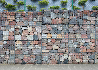 A cor de prata soldou o quadrado dos colchões de Gabions da rede de arame/forma redonda