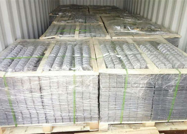 Galfan revestiu dos projetos interiores de Gabion dos painéis de rede de arame de Gabion a cor de prata