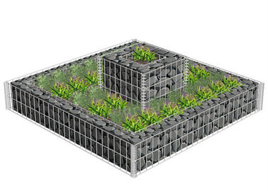 Malha soldada amigável Gabions de Eco, anti caixa do plantador de Gabion da corrosão para a jarda