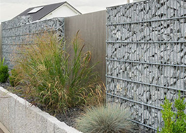 Forma mergulhada quente do furo quadrado de Gabions da malha soldada para o revestimento arquitetónico