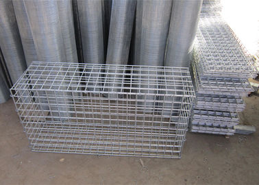 Cesta litoral de Gabion do controle do rio da barreira da proteção calibre de fio de 3 - 6 ímetros