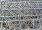 A rede de arame reforçada de Gabion/galvanizou a cesta da parede tamanho do furo de 60 * 80 milímetros