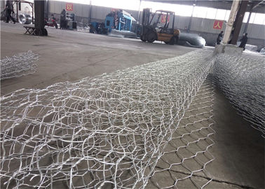 ímetro galvanizado personalizado do fio tecido colchões da rocha das cestas 80 * 100 de Gabion