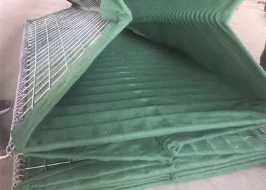 Bastião Defensivo Galfan Gabion Baskets resistente ao desgaste para combate a inundações